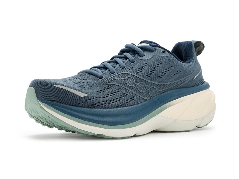 サッカニー メンズ シューズ スニーカー Saucony Hurricane 25 Dusk/Iceberg 1