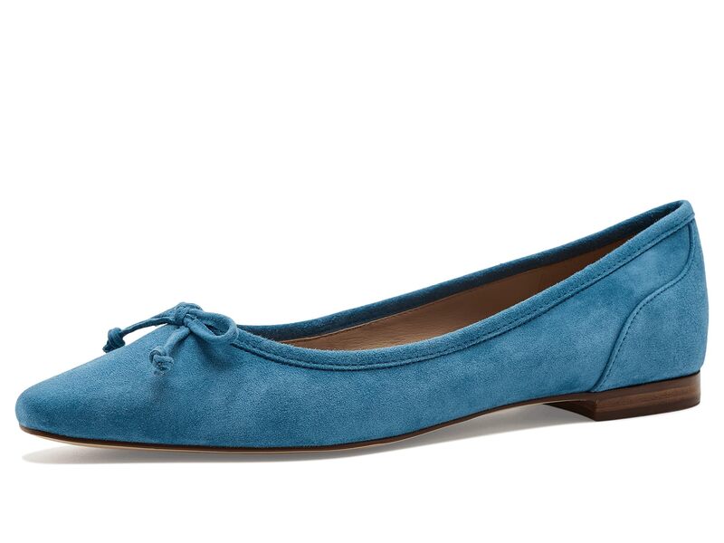 電話を掛けるハーン レディース シューズ サンダル Cole Haan Paget Flat Ballet Flats Provincial Blue 青色