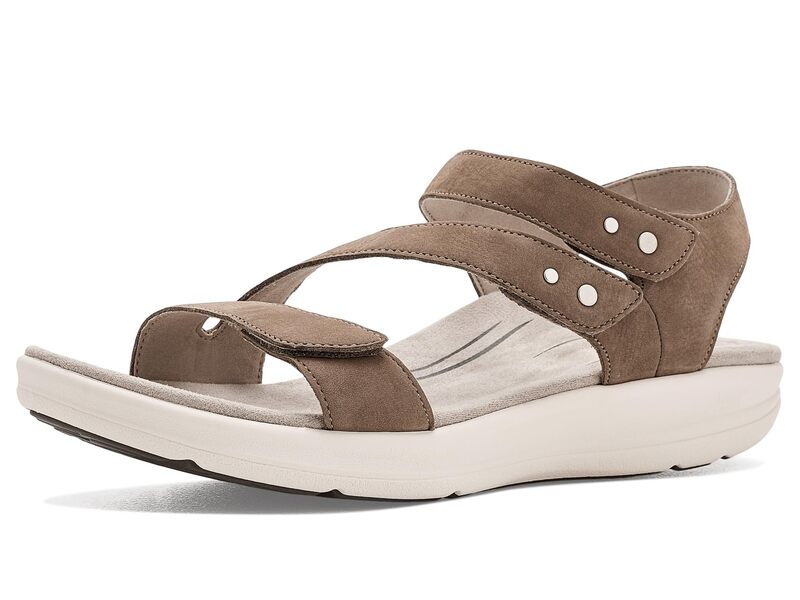 エイトレックス レディース シューズ サンダル プラットホーム Aetrex Savannah Platform Sandals Taupe トープ