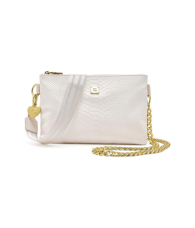 シンクロリン レディース シューズ ブーツ・レインブーツ Think Royln Almost Famous Cream Python 皮膚軟化剤