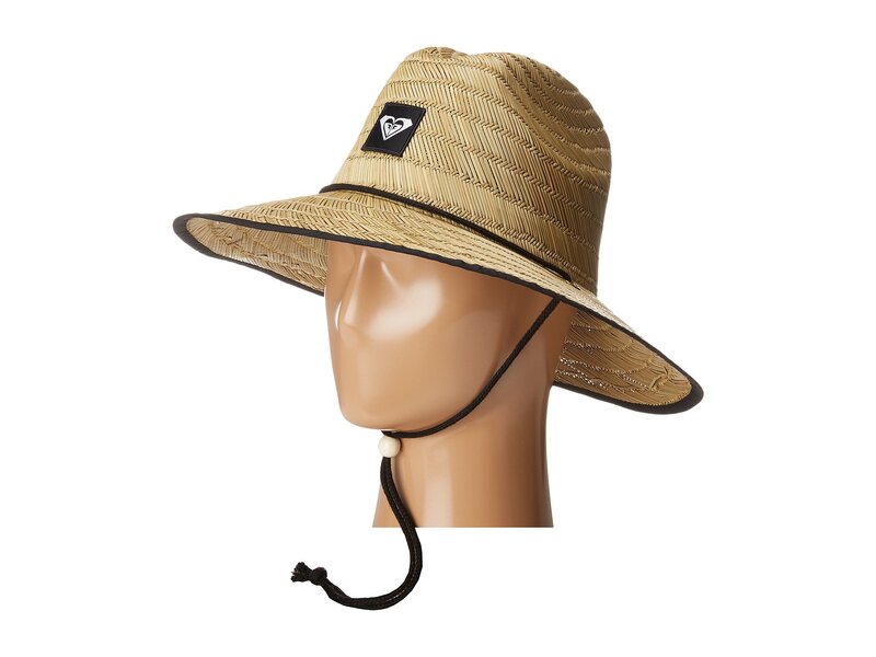 ロキシー レディース 佩び物 かぶり笠 Roxy Tomboy Straw Sun Hatrue Black 黒いこと