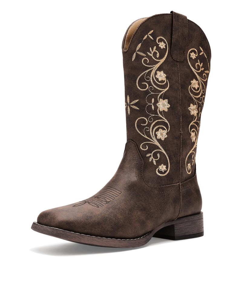 ローパー レディース シューズ ブーツ・レインブーツ Roper Bailey Boots Brown 赤銅色