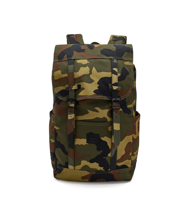 ハーシェルサプライ メンズ 御徒面子 うしろ側風呂敷き包み・背嚢 Herschel Supply Co. Retreat Backpack Woodland Camo/B