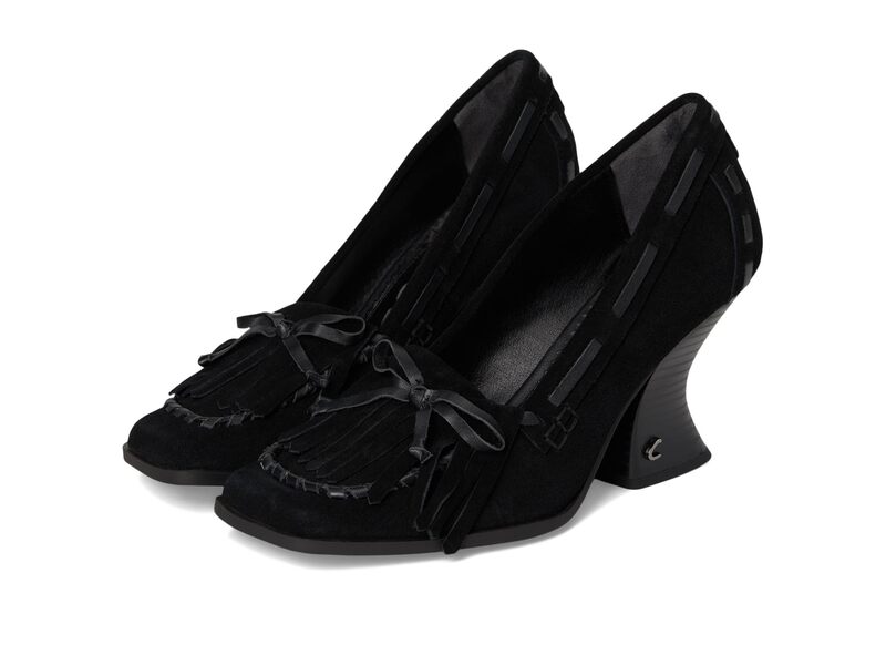 サーカス NY バイ サムエデルマン レディース シューズ 踵 Circus Ny By Sam Edelman Ainsley Mary Jane Shoes Black Suede 黒いこと