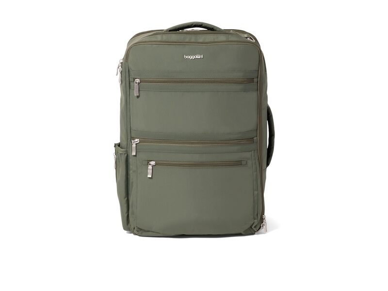 バッガリーニ レディース 御徒面子 うしろ側風呂敷き包み・背嚢 Baggallini Modern Convertible Travel Backpack Thyme