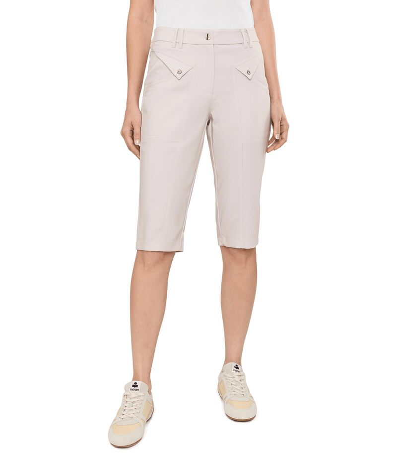ジャイミーサドック レディース ボトムス 心地よいズボン下 旗がしら Jamie Sadock Elegante 24.5\" Inseam Knee Capri Beige ベージュ"