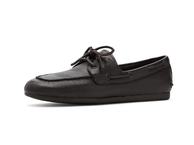 スペリー メンズ シューズ スリッポン・ローファー Sperry Slimboat Dark Brown 赤銅色