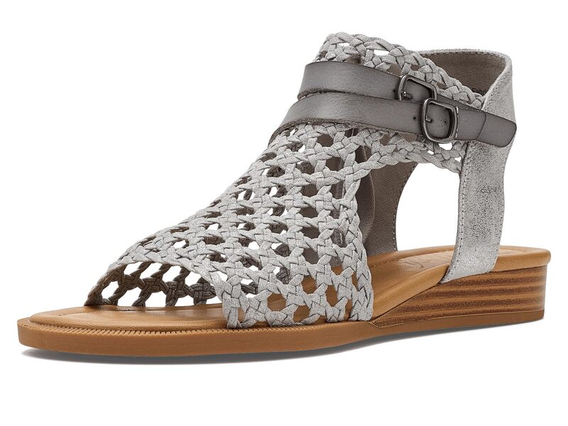 ブローフィッシュマリブ レディース シューズ サンダル Blowfish Malibu Anuella Strappy Sandalsilver しろがね色
