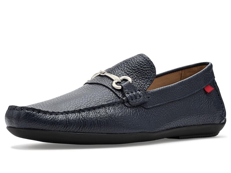 マークジョセフニューヨーク メンズ シューズ スリッポン・ローファー Marc Joseph New York Wall Street Fast Blue Grain 青色