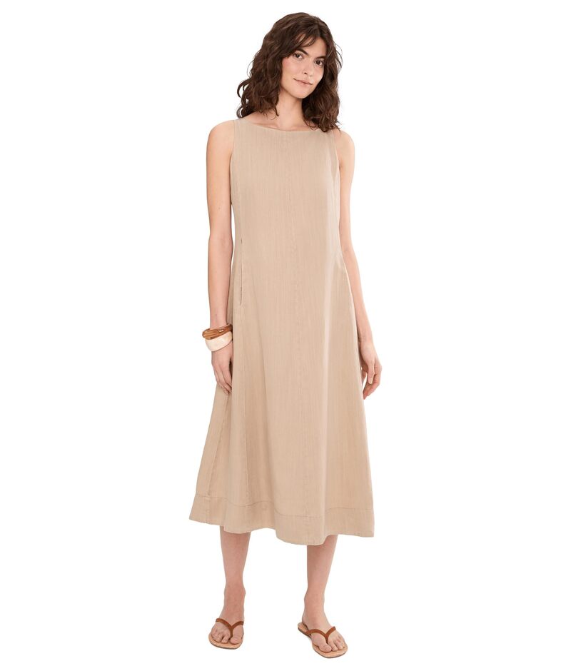 マイケルスターズ レディース トップス 衣装 MIDI Michael Stars Palmira Fit \u0026 Flare Midi Dress Macadamia