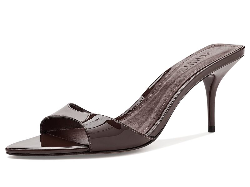 シュッツ レディース シューズ 踵 Schutz Elodie Root Brown 赤銅色