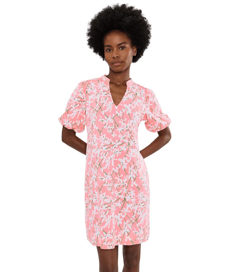 リリーピュリッツァー レディース トップス 衣装 Lilly Pulitzer Carey Dress Confetti Pink L サクラ色