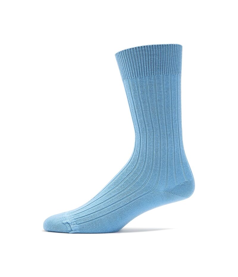 かっこ良い羊毛 レディース アンダーお召しもの ソックス トール Smartwool Everyday Slouchy Rib Tall Crew Sockserene Blue 青色