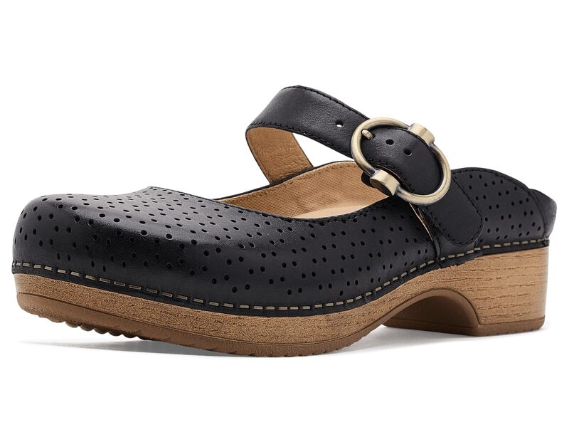 ダンスコ レディース シューズ サンダル Dansko Blaire Clog Black 黒いこと