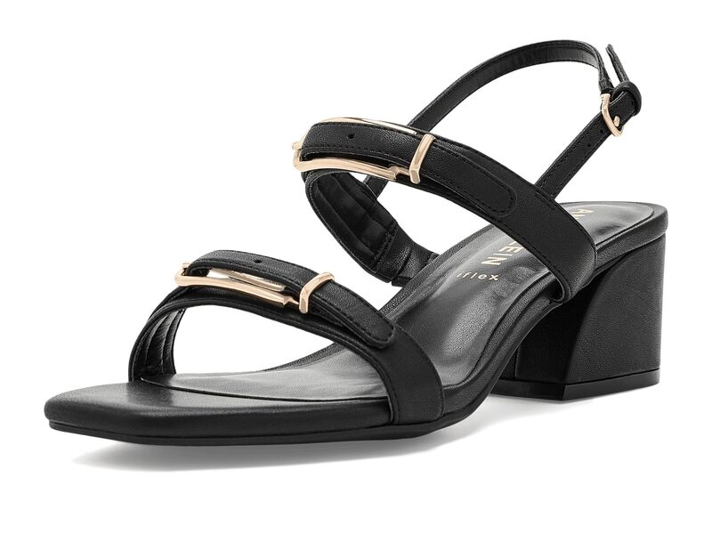 アンクライン レディース シューズ ブーツ・レインブーツ Anne Klein Merida Black PU 黒いこと