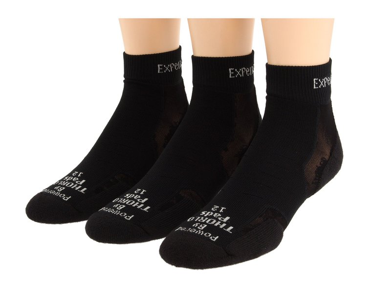 絶対一番安い ソーロス メンズ 靴下 アンダーウェア Experia Mini Crew 3 Pair Pack Solid Black Revida 店 在庫有 Invitc Com