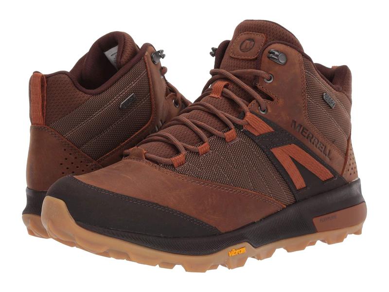 おすすめネット Zion シューズ ブーツ レインブーツ メンズ メレル Mid Toffee Waterproof 07 Toffee Rashiastrologer Com
