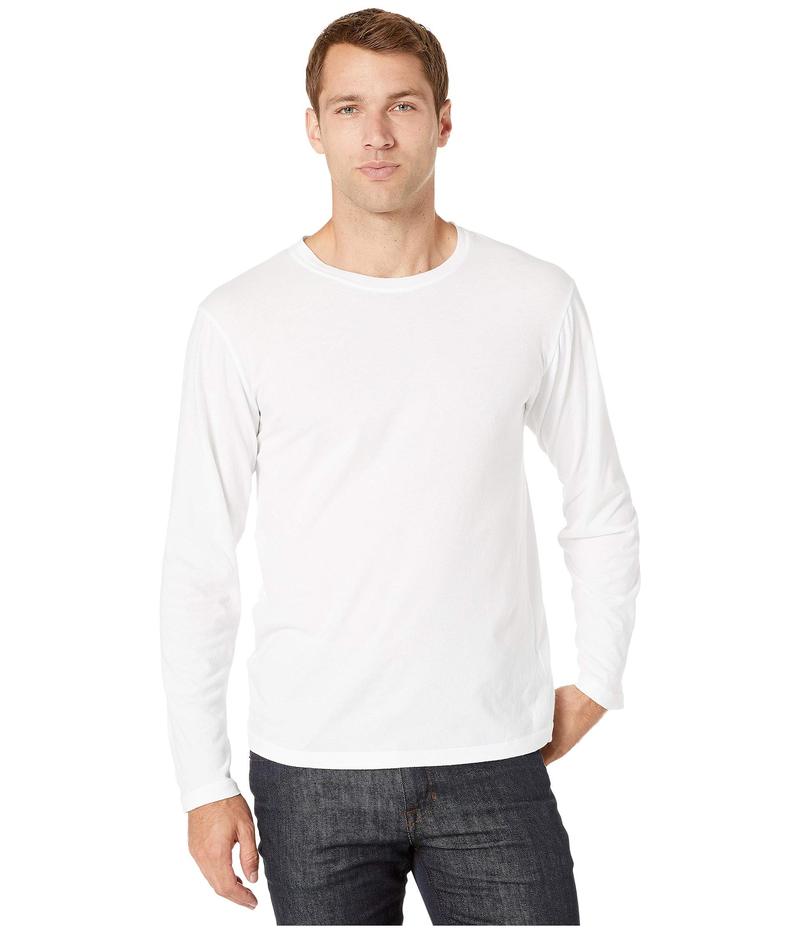 21年レディースファッション福袋特集 Long Segundo El トップス シャツ メンズ モッドドック Sleeve White Crew メンズファッション 07 White