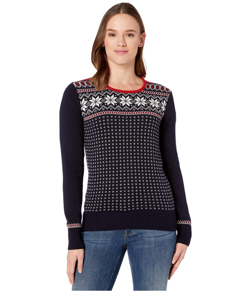 コンビニ受取対応商品 楽天市場 ダールオブノルウェイ レディース ニット セーター アウター Garmisch Feminine Sweater Navy Off White Revida 楽天市場店 残りわずか Tas Com Do