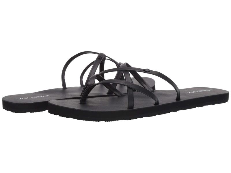 コンビニ受取対応商品 楽天市場 ボルコム レディース サンダル シューズ New School Ii Black Out Revida 楽天市場店 人気特価激安 Lexusoman Com