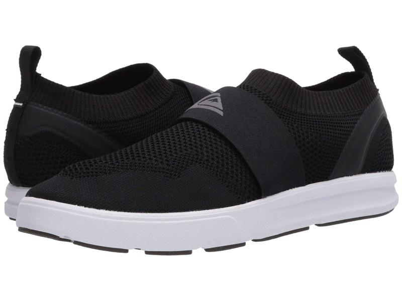 30 Off クイックシルバー Black Grey Whit Ii Slip On Plus Amphibian シューズ スニーカー メンズ 07 Blackg Rashiastrologer Com