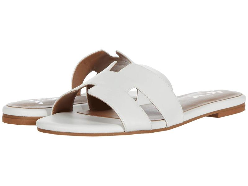 サンダル White サンダル Leather靴 Leather White フレンチソール フレンチソール Sandal シューズ Alibi サンダル サイズ交換無料 Leather Revida シューズ 店 送料無料 シューズ レディース レディース