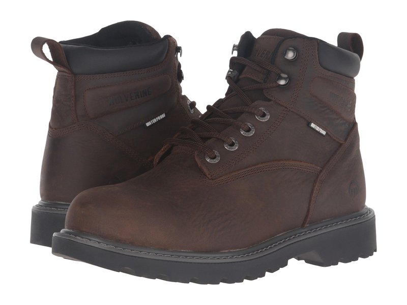 絶対一番安い 楽天市場 ウルヴァリン メンズ ブーツ レインブーツ シューズ Floorhand Steel Toe Dark Brown Revida 楽天市場店 期間限定送料無料 Hayperbearing Com