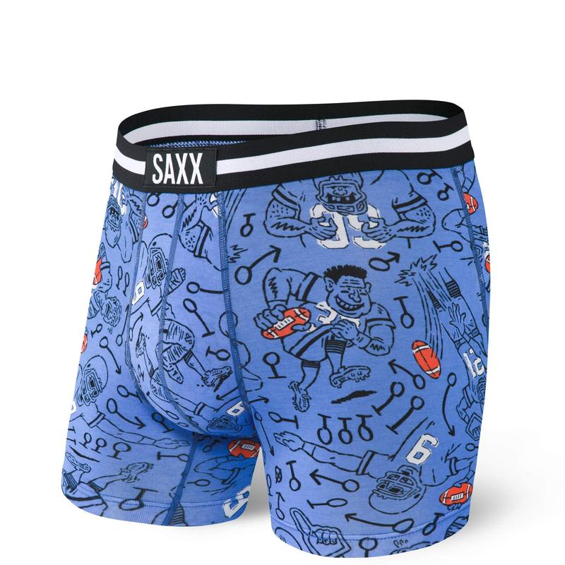 人気ショップが最安値挑戦 サックスアンダーウェアー メンズ ボクサーパンツ アンダーウェア Vibe Boxer Modern Fit Blue First And Revida 店 安いそれに目立つ Neostudio Ge