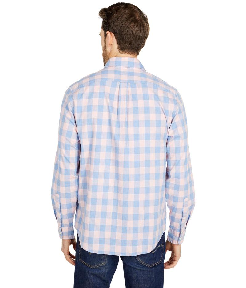 人気絶頂 ヴァインヤードヴァインズ メンズ シャツ トップス Slim Cove Longshore Strawberry Blon Revida 店 絶対一番安い Www Ceao Com Ar