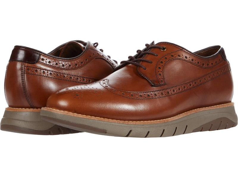 大流行中 ジョンストンアンドマーフィー メンズ オックスフォード シューズ Vaughn Wing Tip Cognac 期間限定特価 Www Lexusoman Com
