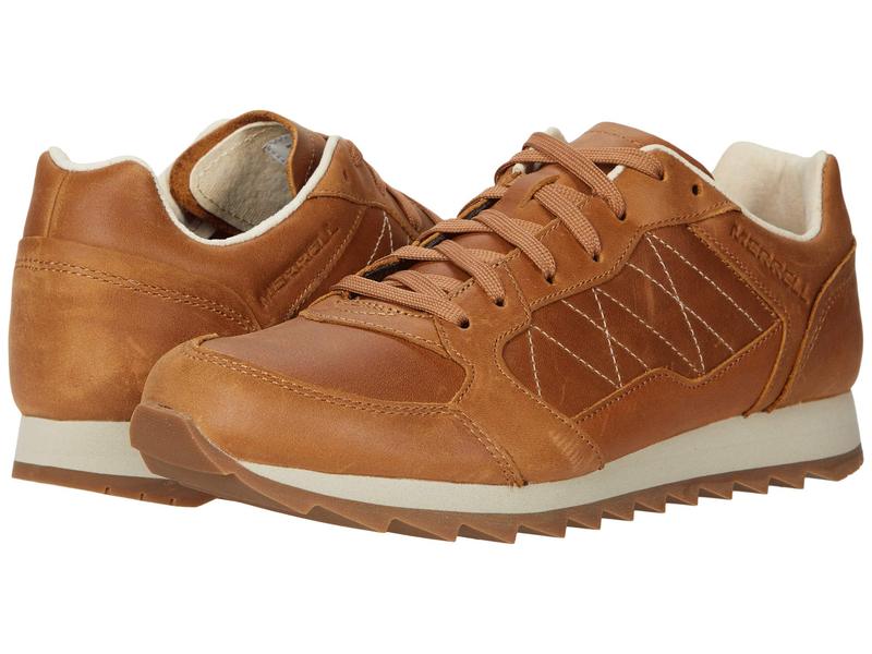 ラッピング不可 スニーカー Leather Tobacco Sneaker Alpine シューズ スニーカー メンズ メレル Firstbev Ng