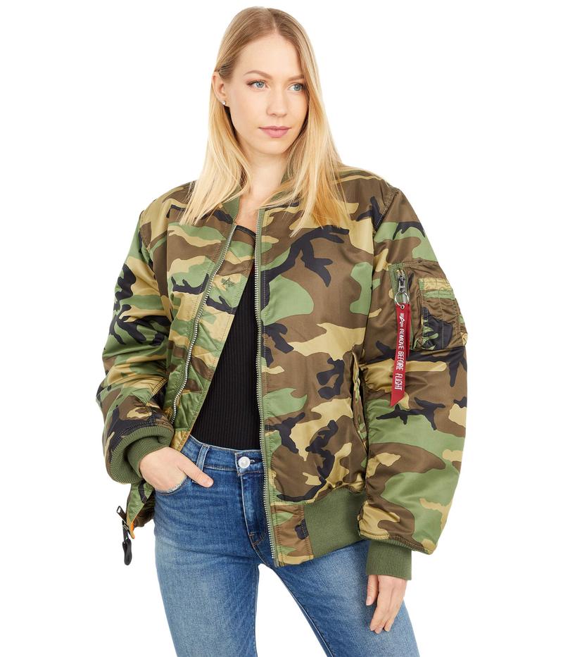 値引きする 楽天市場 アルファインダストリーズ メンズ コート アウター Alpha Ma 1 Flight Jacket Woodland Camo Revida 楽天市場店 高速配送 Www Ashraenpc Org Pk