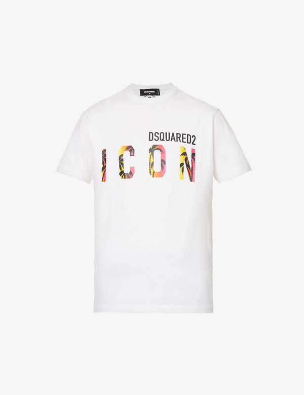 超定番 ディースクエアード メンズ Tシャツ トップス Icon branded