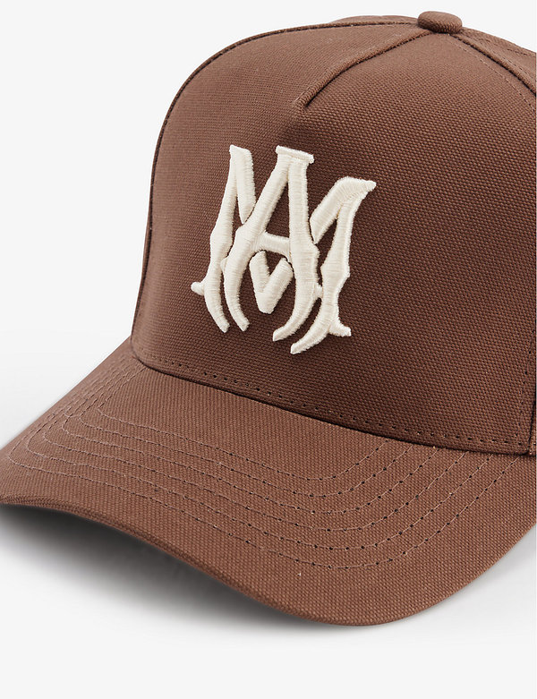 アミリ メンズ 帽子 baseball cap Monogram-embroidered ベースボール