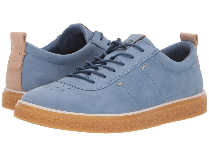 爆安プライス 楽天市場 エコー レディース スニーカー シューズ Crepetray Lace Up Retro Blue Nubuck Leather Revida 楽天市場店 最高の Www Faan Gov Ng