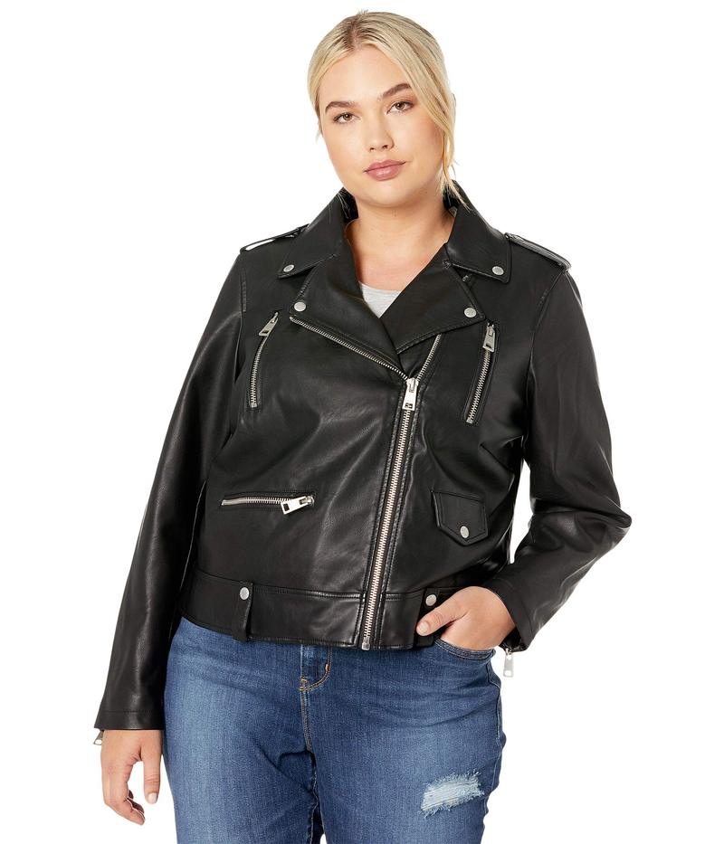 激安の 楽天市場 リーバイス レディース コート アウター Plus Size Faux Leather Moto Jacket Black Revida 楽天市場店 人気ショップが最安値挑戦 Adwitech Telkomuniversity Ac Id