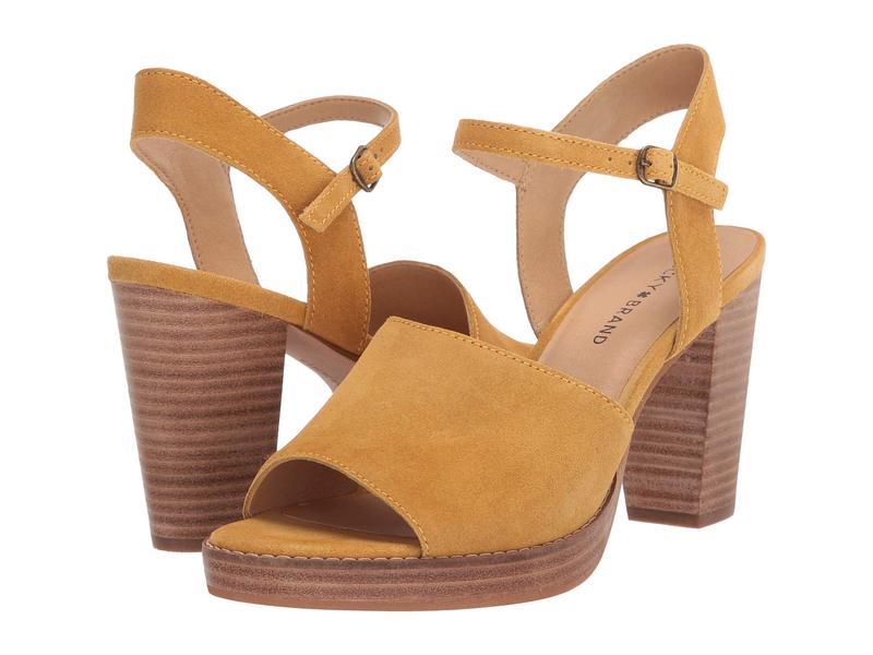 日本正規品 ヒール レディース ラッキーブランド シューズ Yellow Golden Nanika 09 Golden Www Laaurora Es