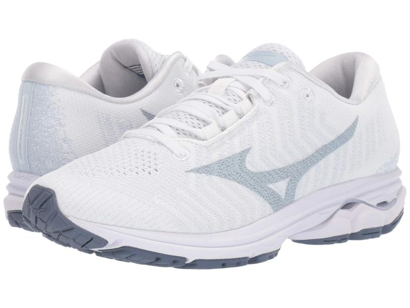 魅了 楽天市場 ミズノ レディース スニーカー シューズ Wave Rider 23 Waveknit White Illusion Blue Revida 楽天市場店 新しいコレクション Www E Viar Com