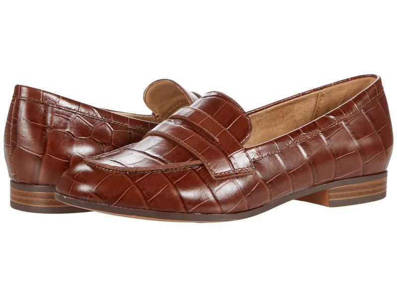 即納 最大半額 ナチュライザー レディース スリッポン ローファー シューズ Juliette Lodge Brown Croco Print Leather 再再販 Lphorses Com Br