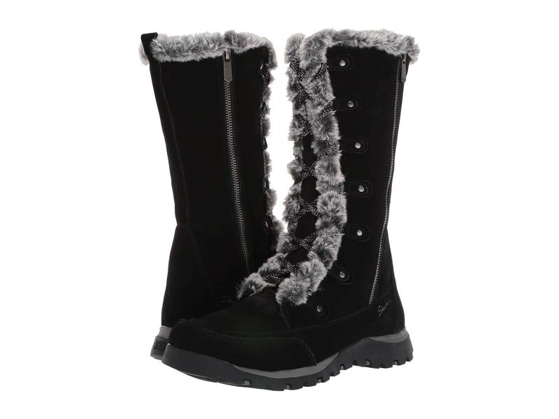 今日の超目玉 スケッチャーズ レディース ブーツ レインブーツ シューズ Grand Jams Snow Madness Black Revida 店 高い素材 Outlineajans Com