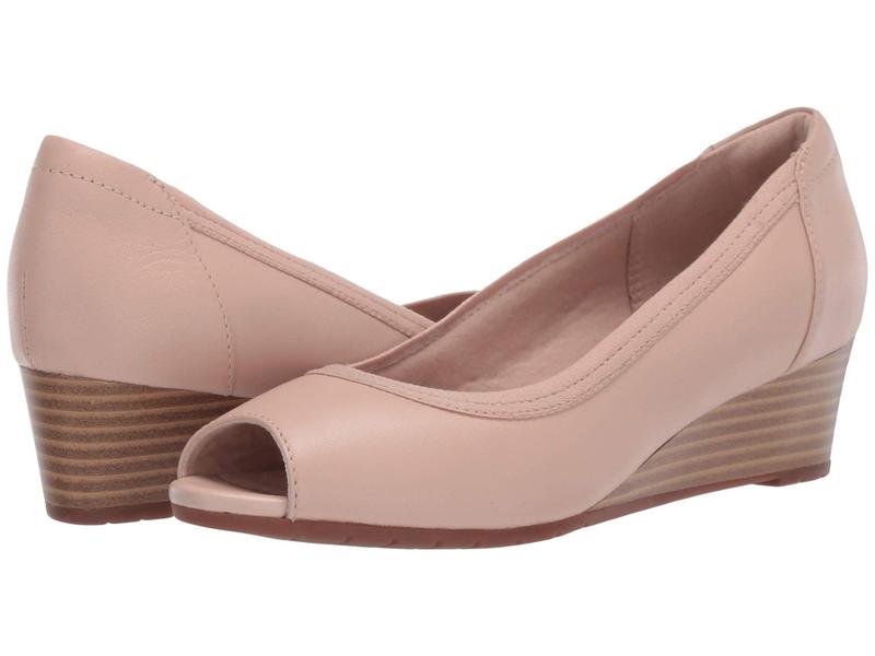 楽天ランキング1位 楽天市場 クラークス レディース ヒール シューズ Mallory Charm Blush Leather Revida 楽天市場店 人気ブランドを Careers Amnm Com