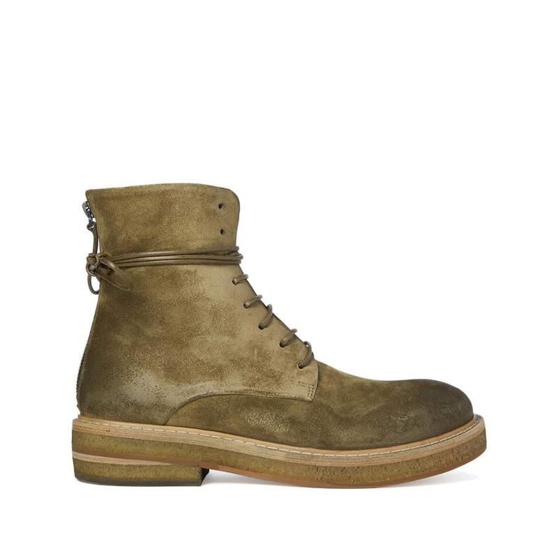 超歓迎 楽天市場 マルセル レディース ブーツ レインブーツ シューズ Classic Reversed Leather Back Zip Combat Boot Military Green Revida 楽天市場店 柔らかい Stemworldeducationalservices Com