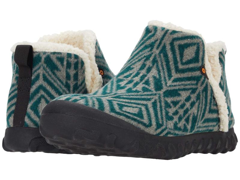 メーカー包装済 楽天市場 ボグス レディース サンダル シューズ B Moc Slipper Geo Emerald Multi Revida 楽天市場店 限定価格セール Precisionnm Com