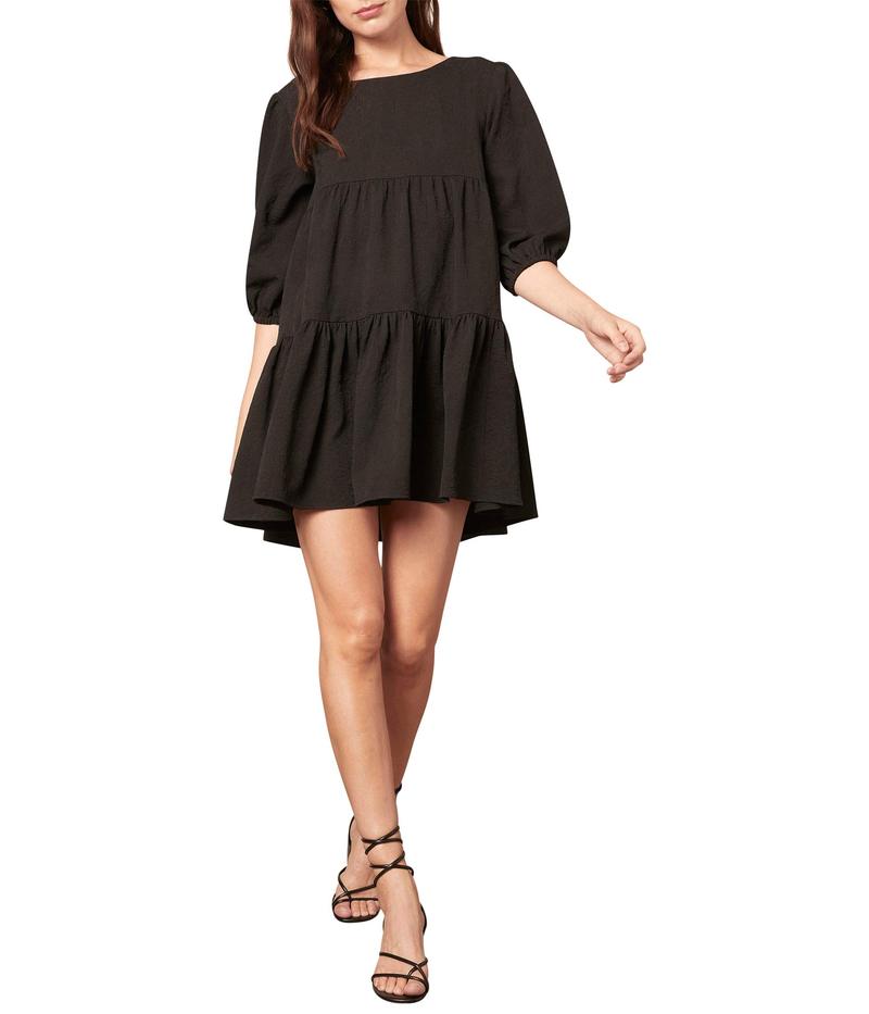 送料無料 The ワンピース サイズ交換無料 レディース ビービーダコタ Blackレディースファッション ビービーダコタ ワンピース トップス Black ワンピース レディース The Black Revida トップス Brocade Rules Dress 店