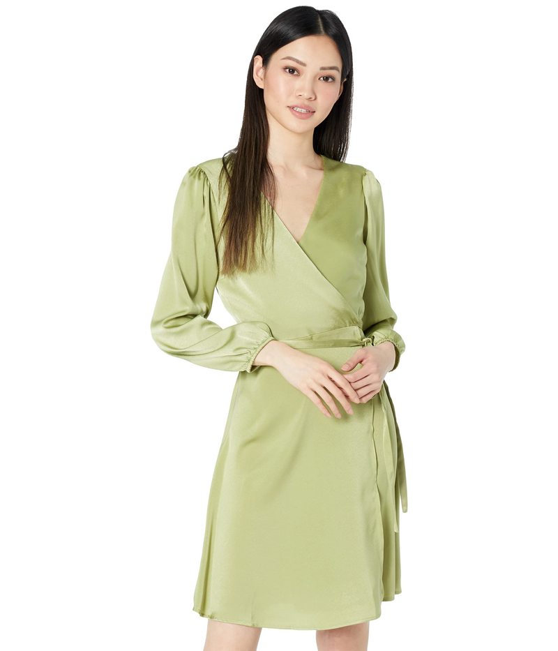 Green Revida 現品限り一斉値下げ ワンピース bジェネレーション Mini レディース bジェネレーション V Neck レディース Greenレディースファッション Green トップス レディース Wrap bジェネレーション 送料無料 サイズ交換無料 トップス 店 ワンピース