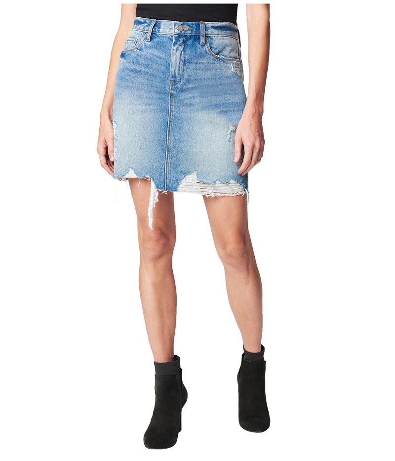 空白文字ニューヨーク レディース スコート ボトムス Denim Mini Skirt In Love It Or Leave It Love It Or Leave It 貨物輸送無料 号数付けかえる無料 ブランクニューヨーク レディース ボトムス スカート Love It Or Leave It Giroveloce It