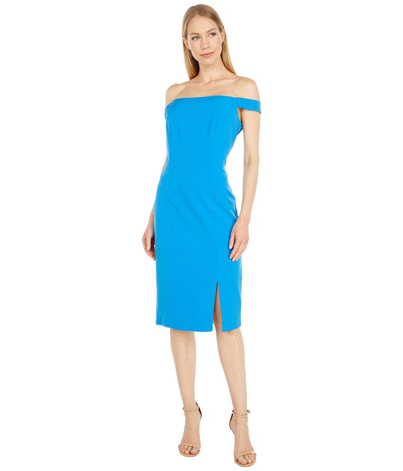 マリナ レディース 一佚 トップス Stretch Crepe Off Shoulder Lapis 貨物輸送無料 大いさ交す無料 マリナ レディース トップス ワンピース Lapis Pasadenasportsnow Com