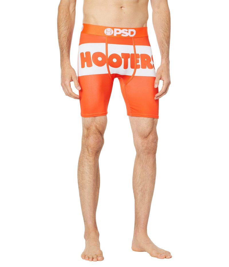 かわいい新作 ピーエスディ メンズ ボクサーパンツ アンダーウェア Hooters Corp Logo Orange