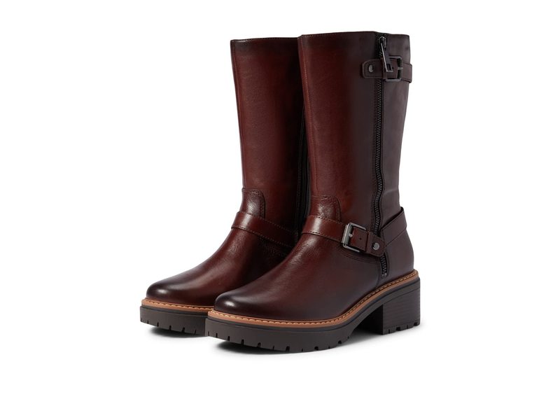 ナチュライザー レディース ブーツ・レインブーツ シューズ Jagger Brown Leather