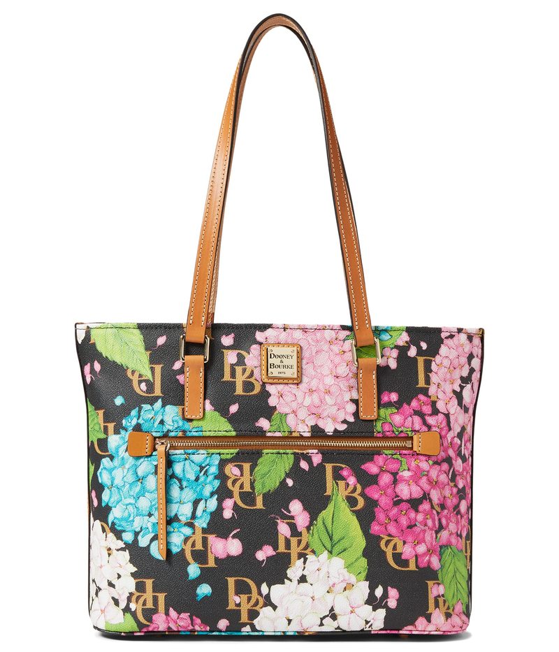 ドーネイアンドバーク レディース ハンドバッグ バッグ Hydrangea Monogram Shopper Black